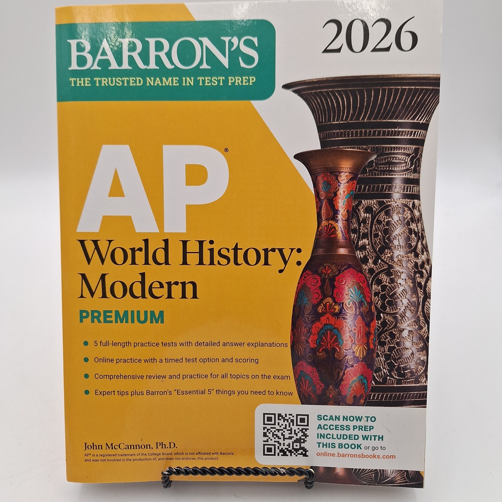 Barron’s Ap Prep Ser.: AP World History 2026