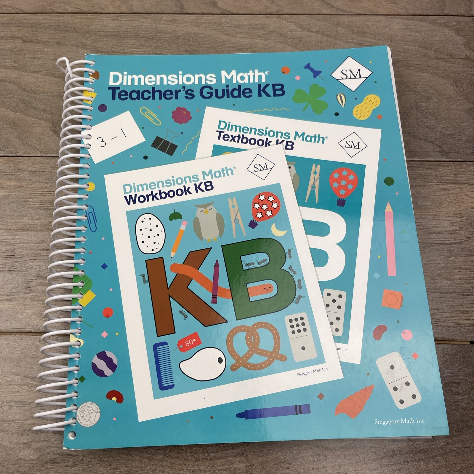 Dimensions Math Teacher’s Guide KB (Spiral)
