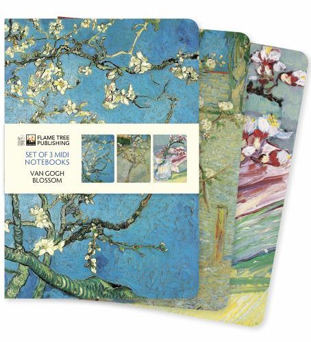 Vincent van Gogh: Blossom Set of 3 Midi Notebooks (Midi Notebook Collections)