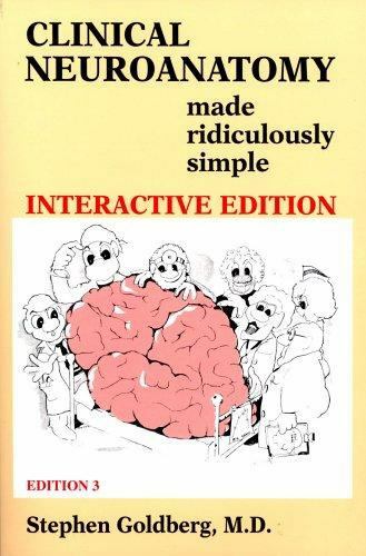 Clinical Neuroanatomy Made Ridiculously Simple by Goldberg, Stephen