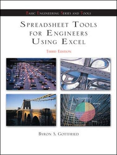 Spreadsheet Tools for Engineers using Excel (Mcgraw-hill’s Best–basic Engin…