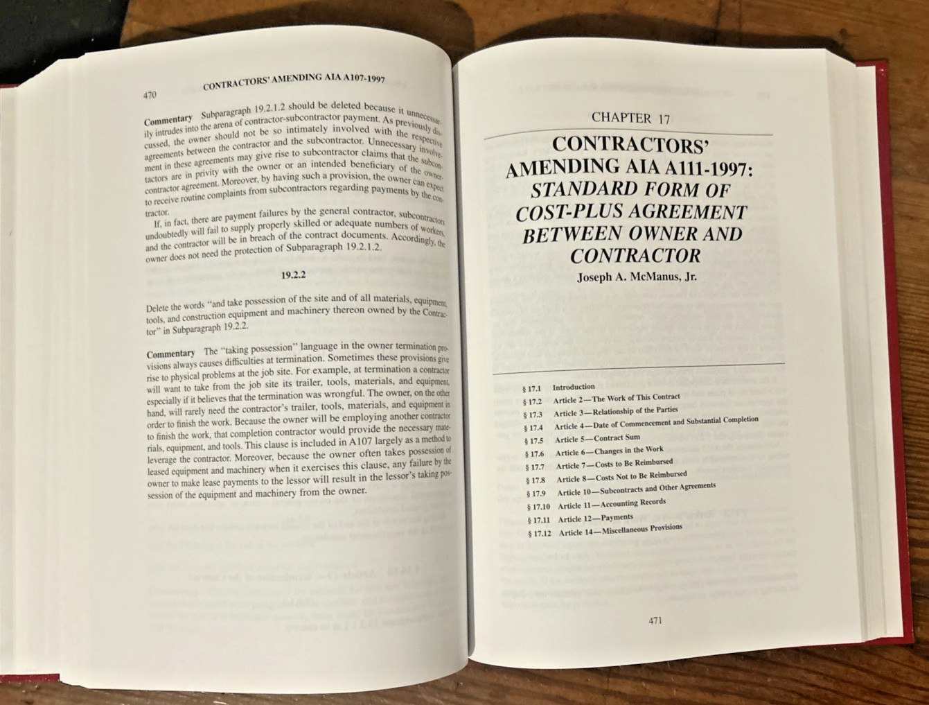 Alternative Clauses to Standard Construction Contracts 2nd Ed Glower W Jones