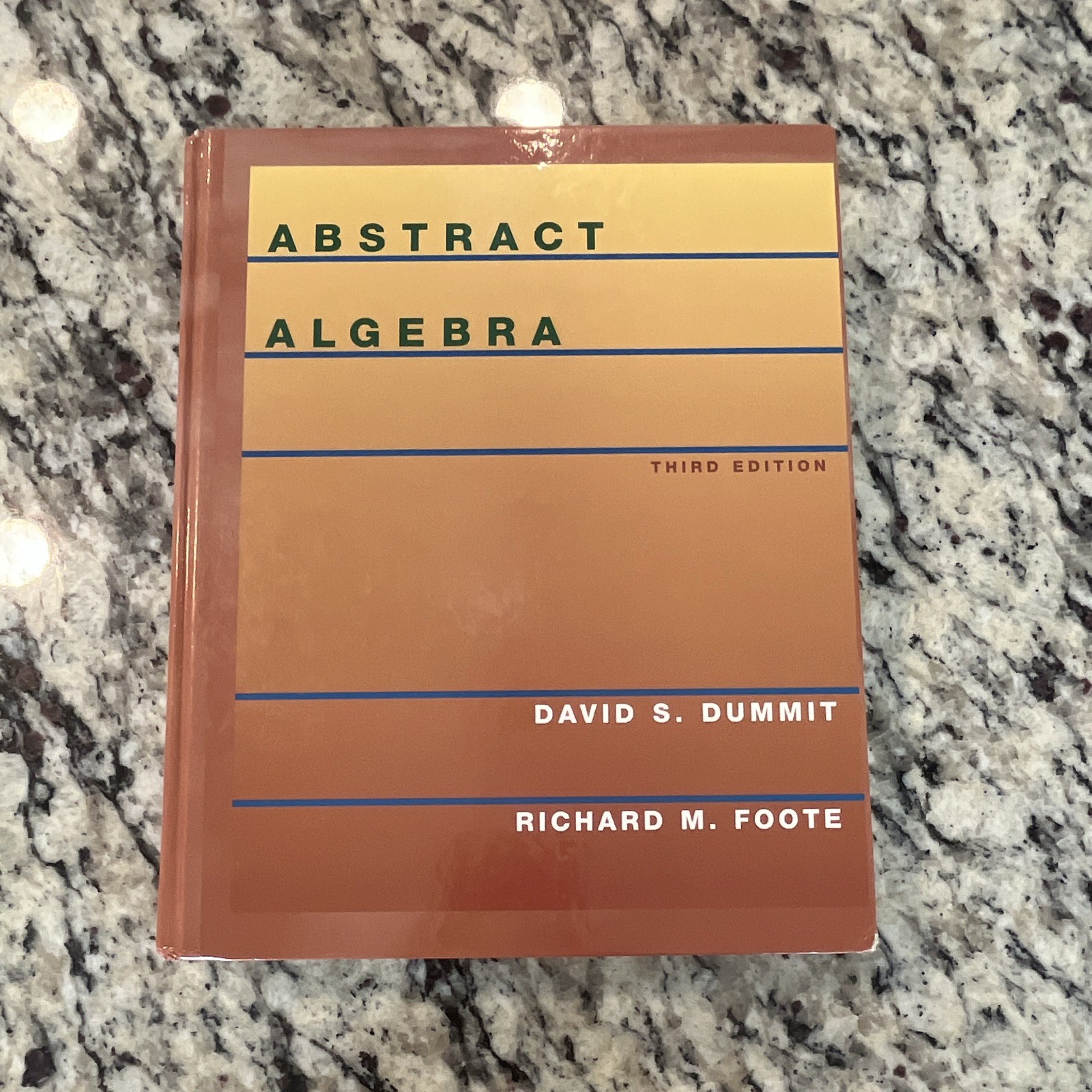 Abstract Algebra Third Edition by Dummit and Foote, Hardcover, Good Condition