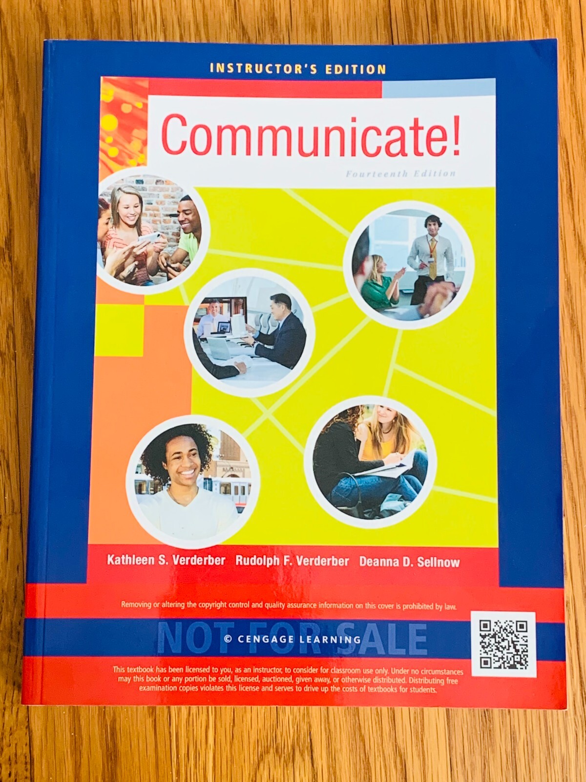 Communicate! Fourteenth Edition – Instructor’s Edition – Verderber & Sellnow