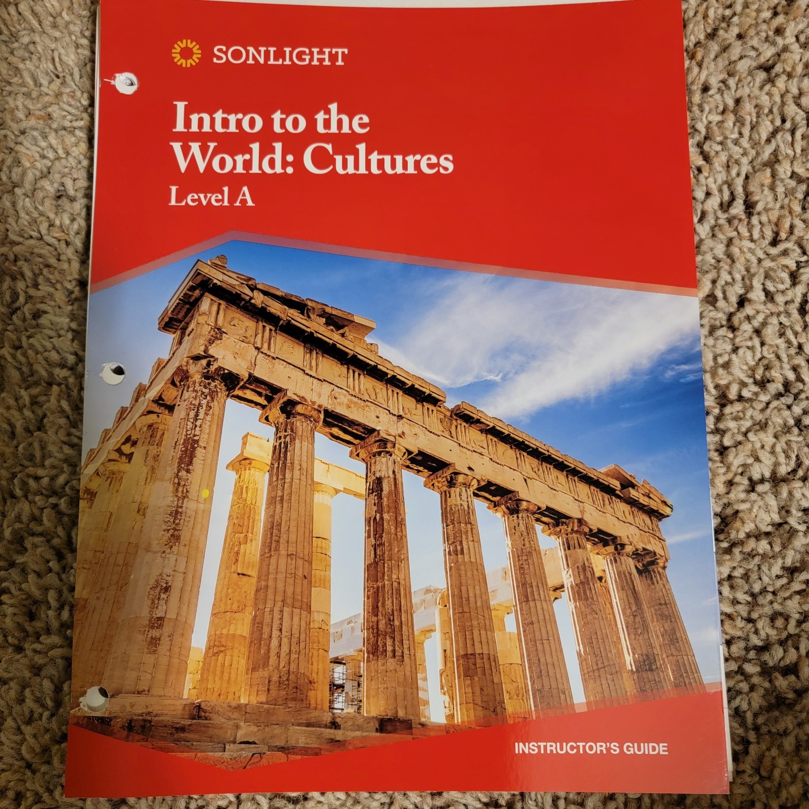 Sonlight Intro To The World: Cultures Level A (K) nstructor’s Guide Grades K-2