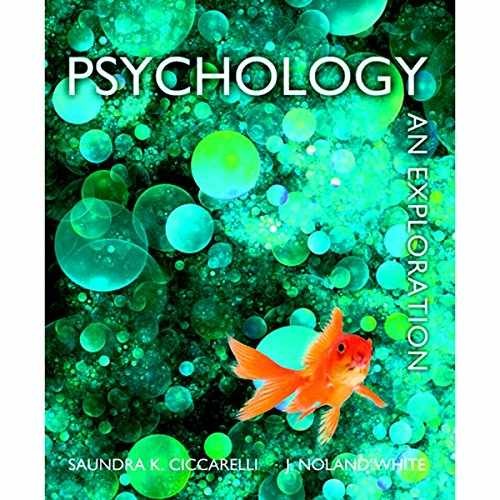 Psychology: An Exploration – Paperback, by Saundra K. Ciccarelli; J. – Very Good