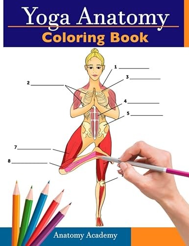 Yoga Anatomy Coloring Book: 3-in-1 Compilation | 150+ Incredib…