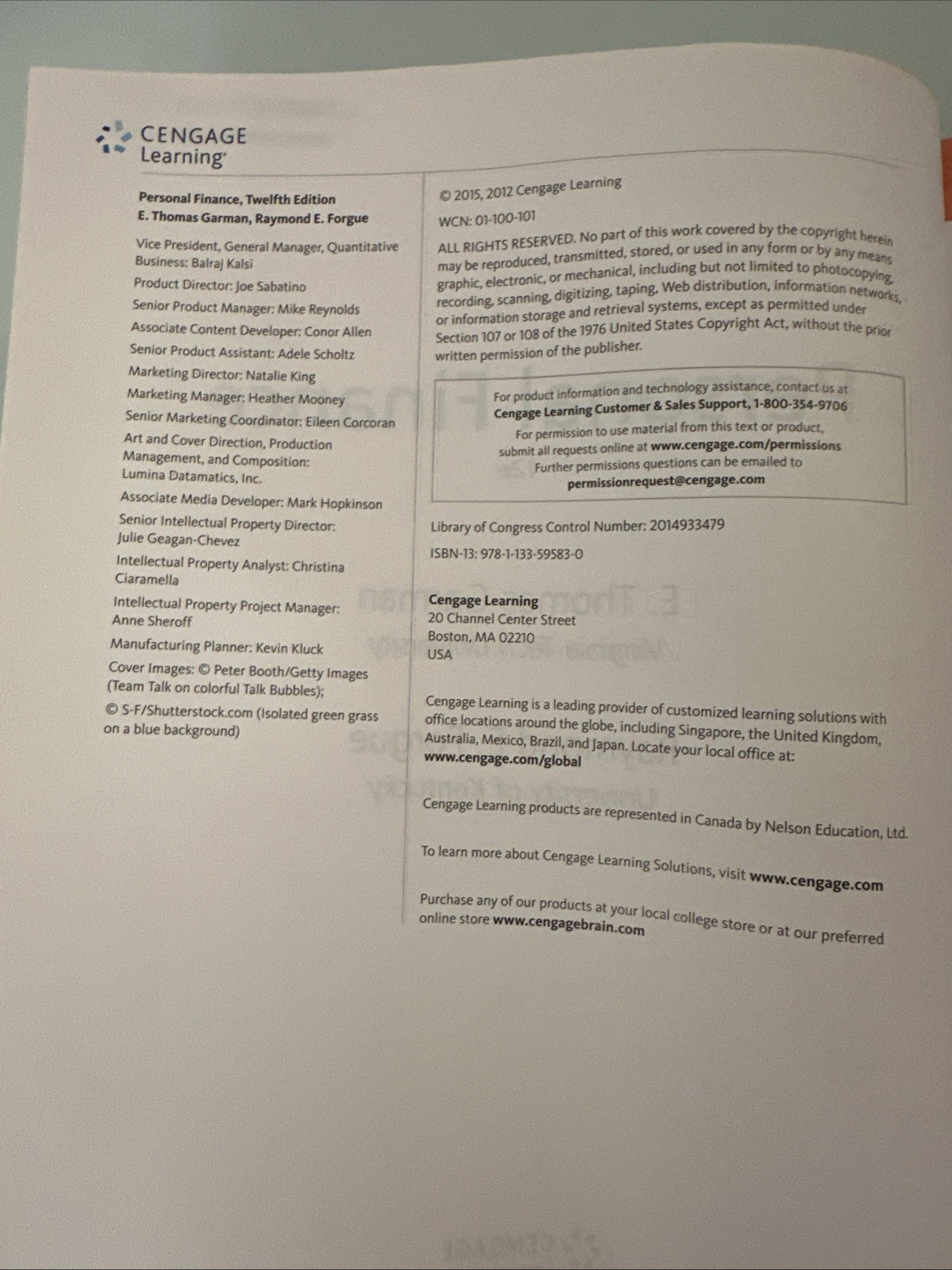 Mindtap Course List Ser.: Personal Finance by Raymond Forgue and E. Thomas…