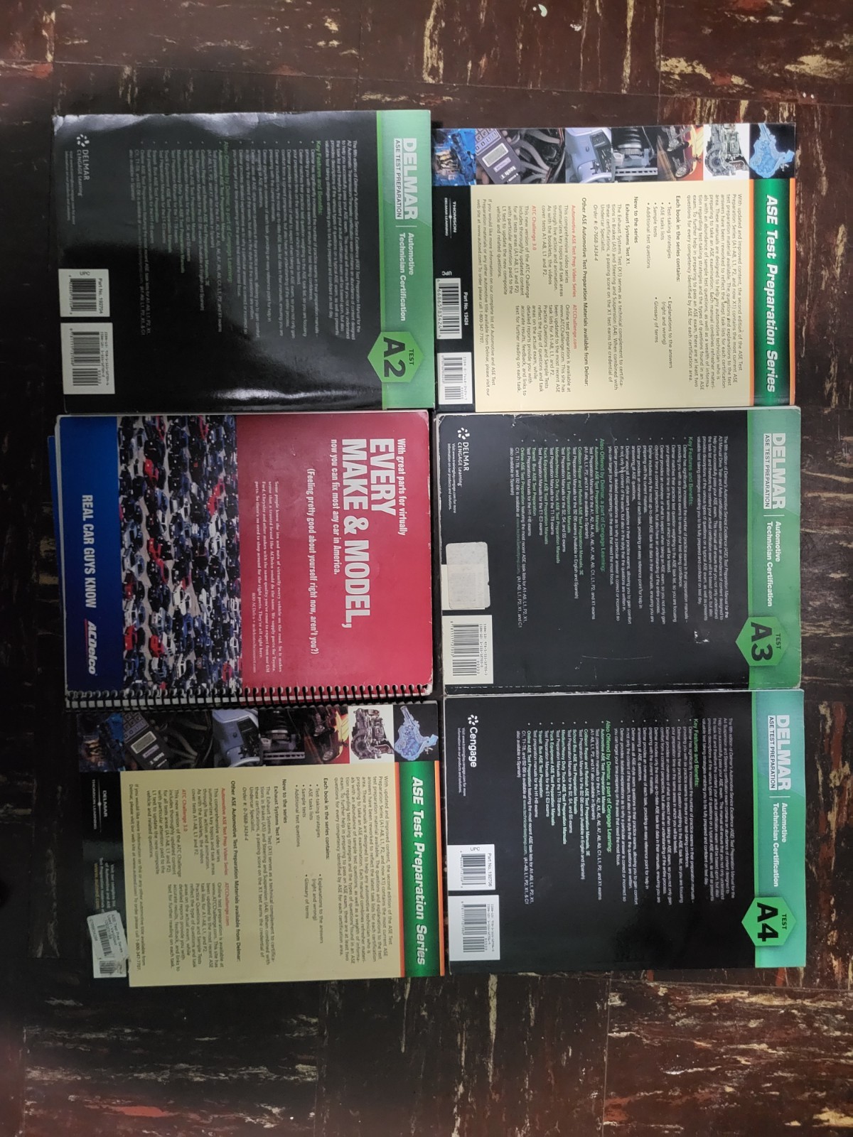 Delmar + Motor Age ASE Automotive Technician Certification Study Guide A1-A6