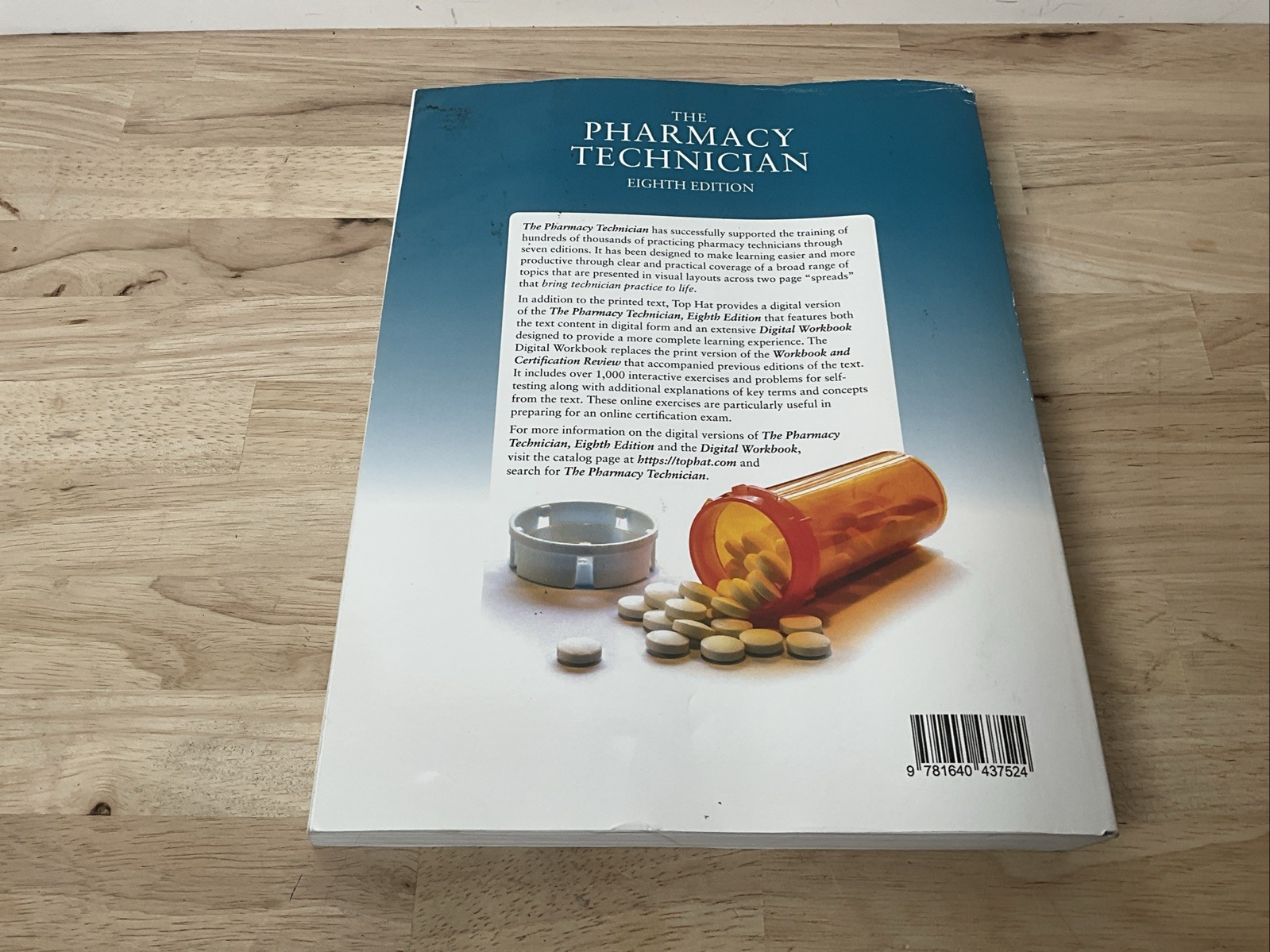 The Pharmacy Technician 8th Eighth Edition 9781640437524 Book