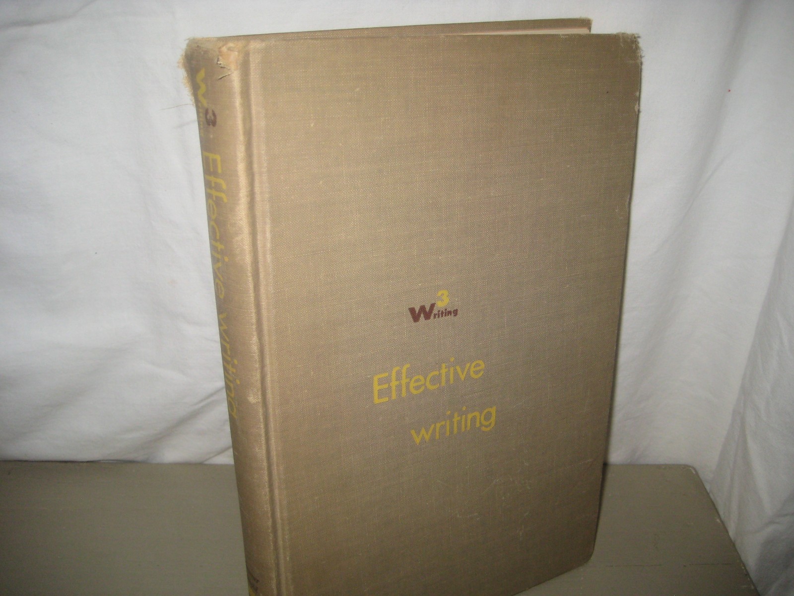Effective Writing book 3/ Loyola University Press/ hardback/ 1954/English
