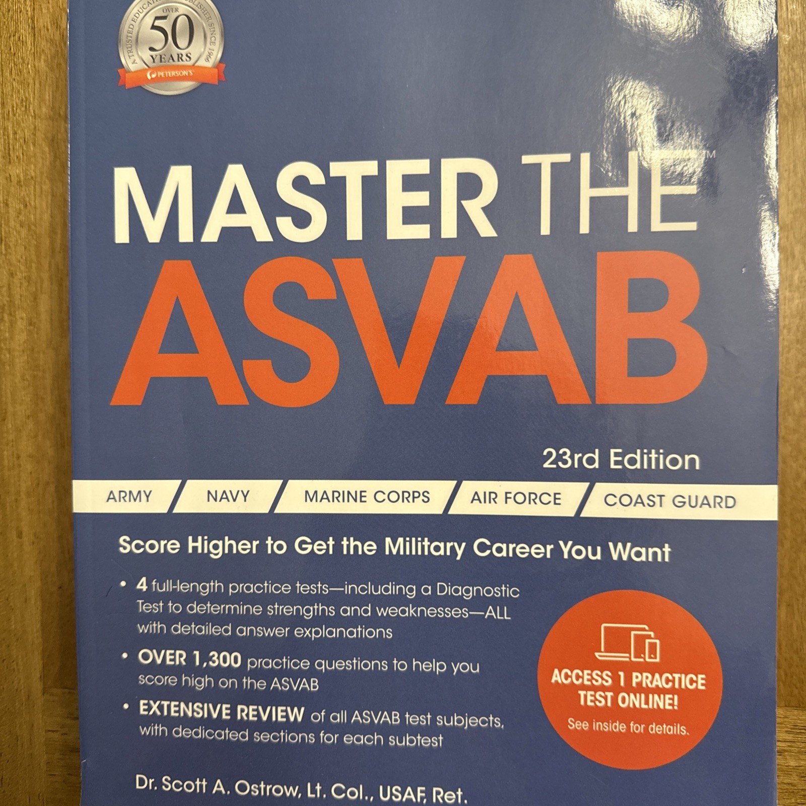 Master the Ser.: Master the ASVAB by Peterson’s (2018, Trade Paperback)