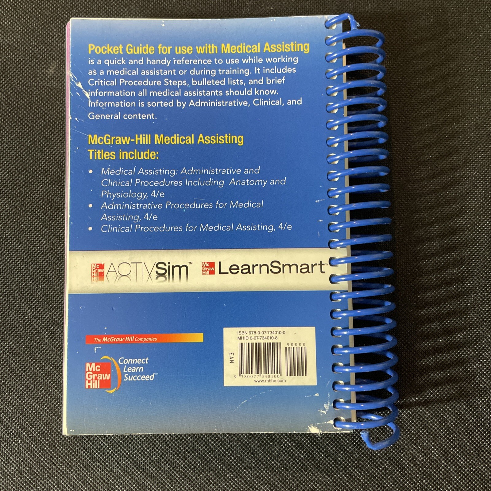 Pocket Guide For Use With Medical Assisting : Administrative And Clinical Book