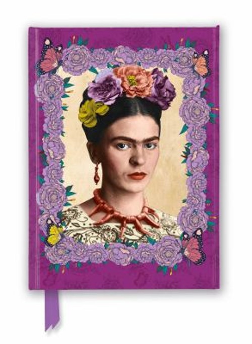 Frida Kahlo Purple Foiled Journal
