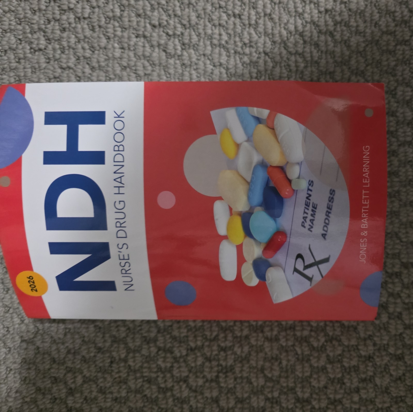 NDH Nurse’s Drug Handbook 2026 Jones & Bartlett Learning