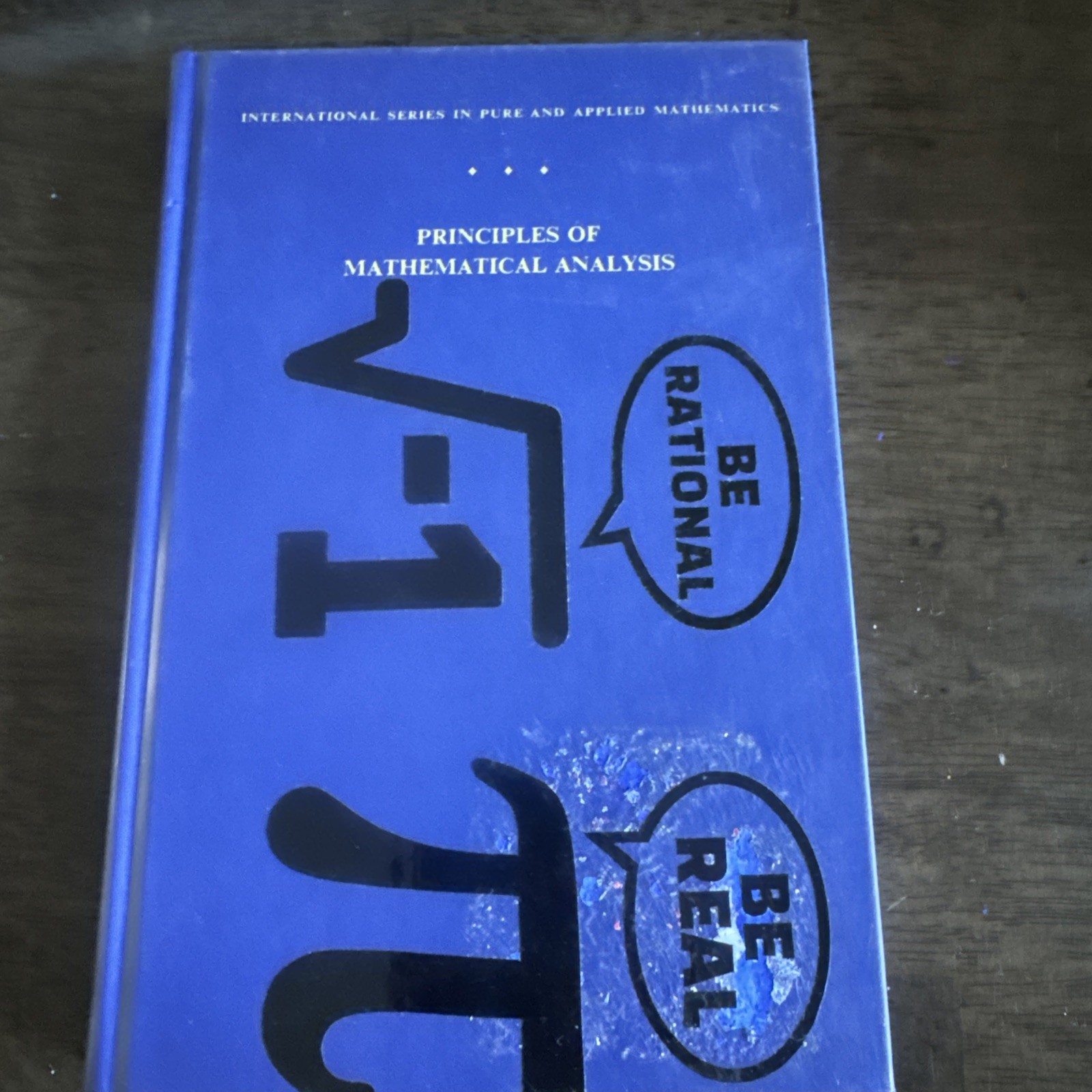 Principles of Mathematical Analysis – Hardcover, by Rudin Walter – Acceptable