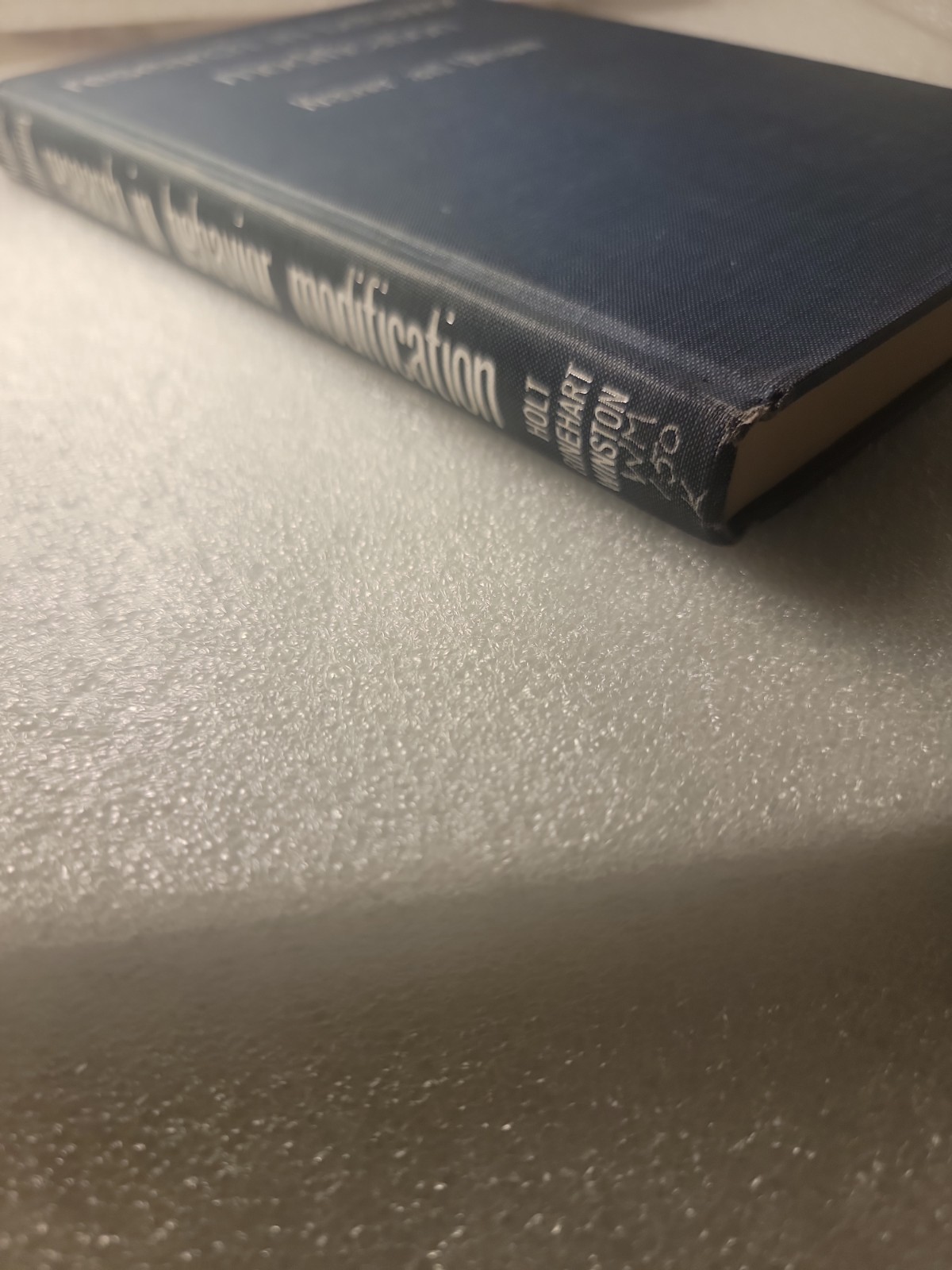 Research In Behavior modification; Krasner And Ullmann 1967 EXCELLENT CONDITION