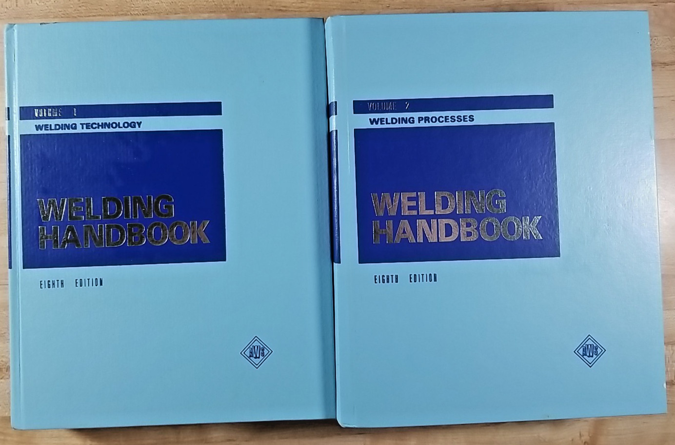 Welding Handbook American Welding School Volume 1 & 2 – 8th Edition Hardcover