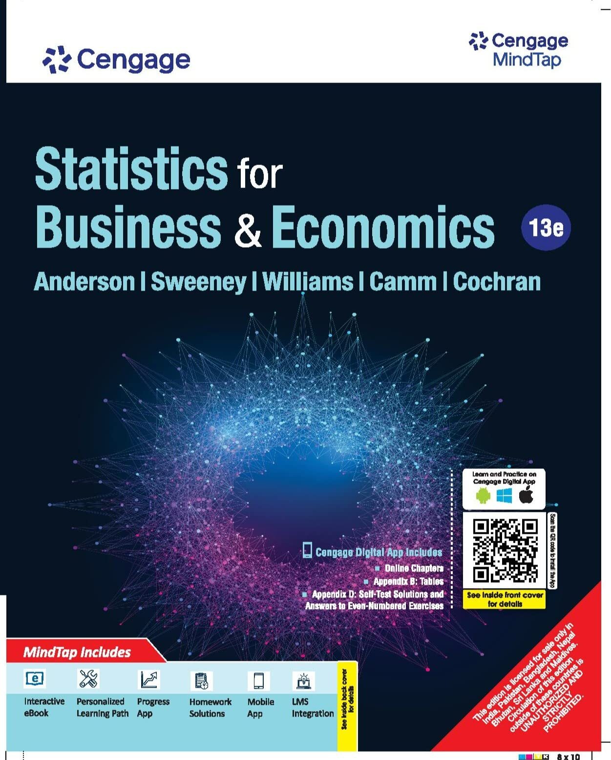FAST SHIP Statistics for Business & Economics with MindTap 13ed By David R