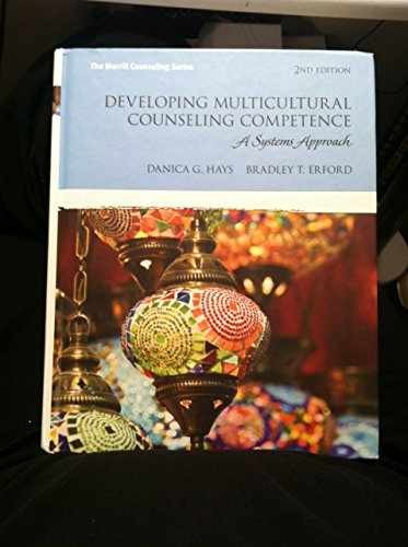 Developing Multicultural Counseling – Hardcover, by Hays Danica G.; – Very Good