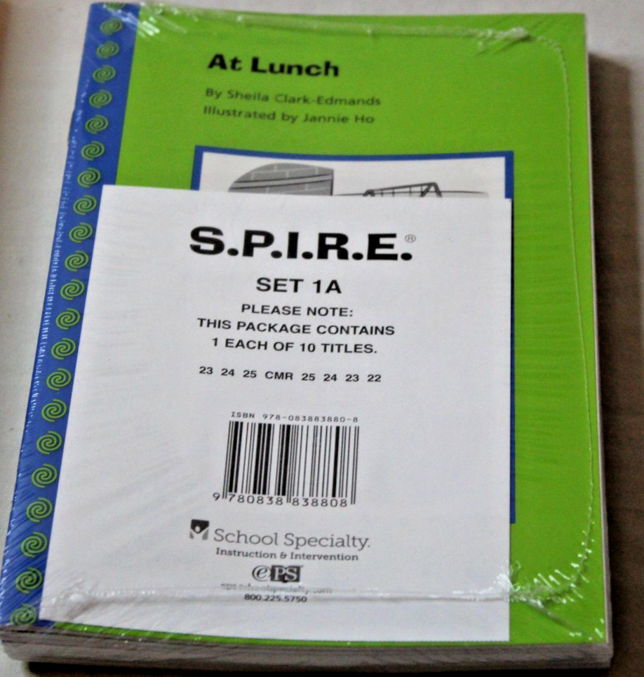 S.P.I.R.E. Level 1 4th Edition Teacher & Student Set By Sheila Clark-Edwards