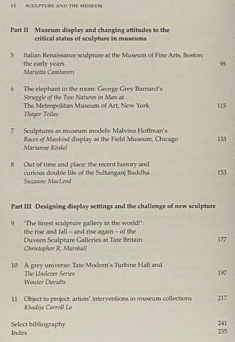 Sculpture and the Museum (Subject/Object: New Studies in Sculpture)