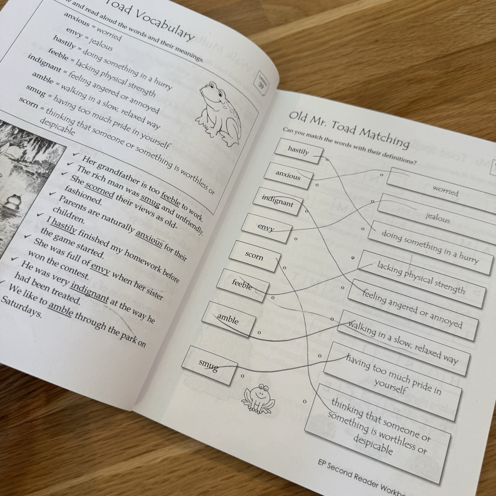 EP Second Reader: Part of the Easy Peasy All-In-One Homeschool Reader & Workbook