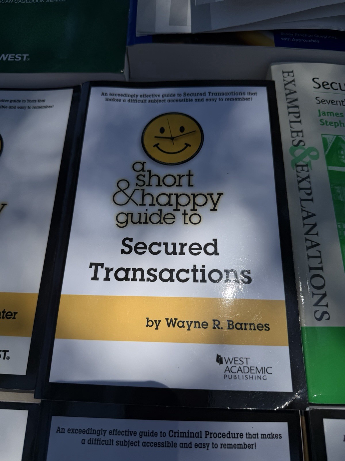 Assorted Law School Text Books