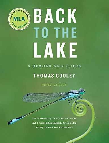 Back to the Lake: A Reader and Guide – Hardcover, by Cooley Thomas – Very Good