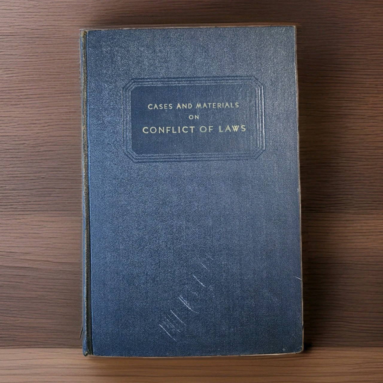 1941. Rare : Conflict of Laws – Cases and Materials | University Casebook Series