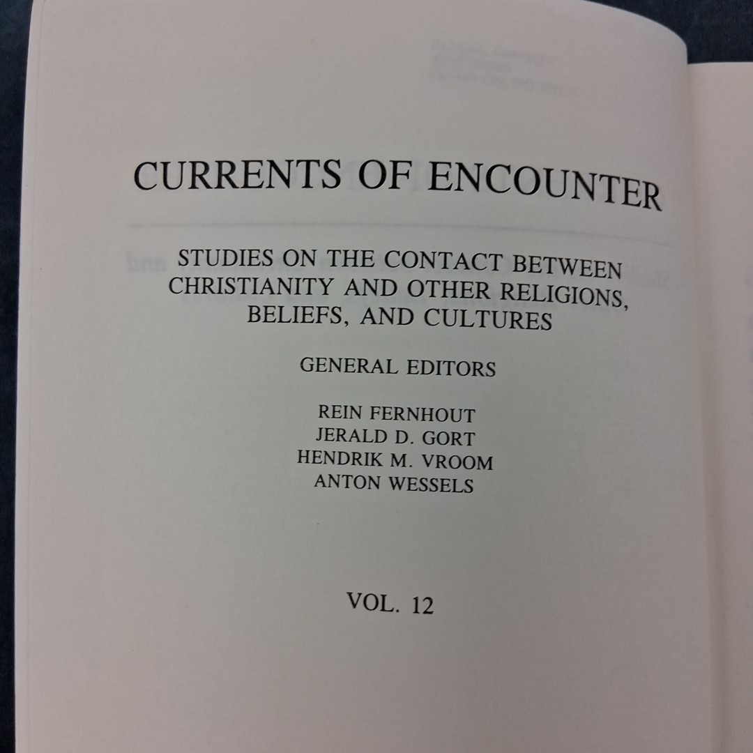 Holy Scriptures in Judaism, Christianity, Islam Vol. 12 Currents of Encounter G