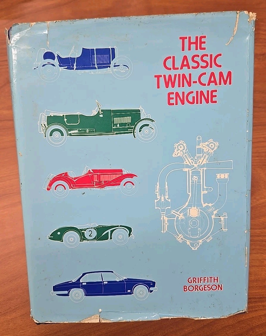 THE CLASSIC TWIN-CAM ENGINE Book by Griffith Borgeson Dalton Watson Ltd LONDON