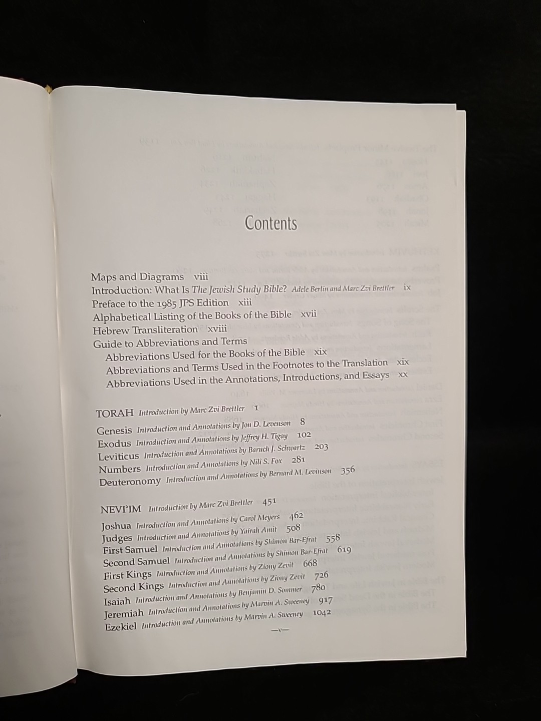 The Jewish Study Bible JPS Tanakh Oxford HC Adele Berlin Brettler 2004