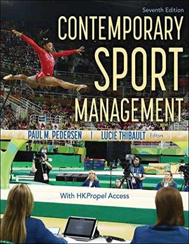 Contemporary Sport Management – Paperback, by Pedersen Paul M.; – Very Good w