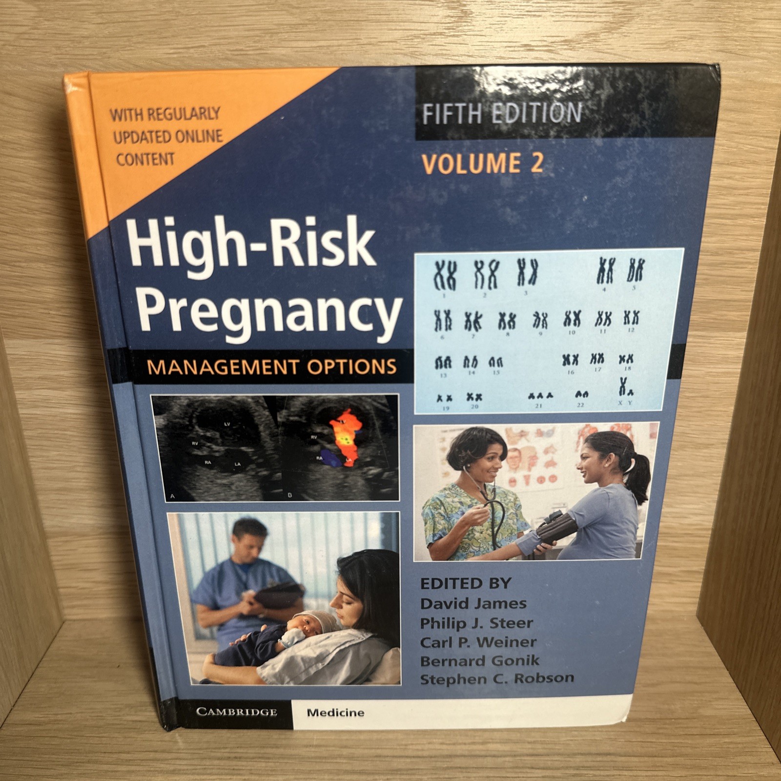 High-Risk Pregnancy with Online Resource: Management Options by David James 1+2