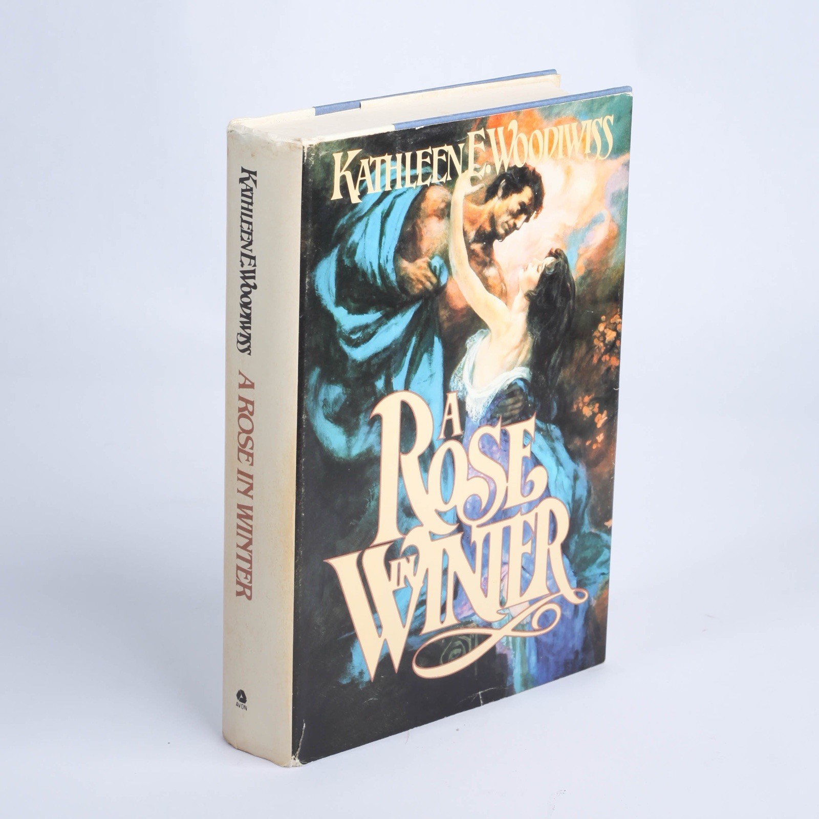 A Rose in Winter Kathleen E. Woodiwiss Hardcover Book Club Edition 1982 – Good