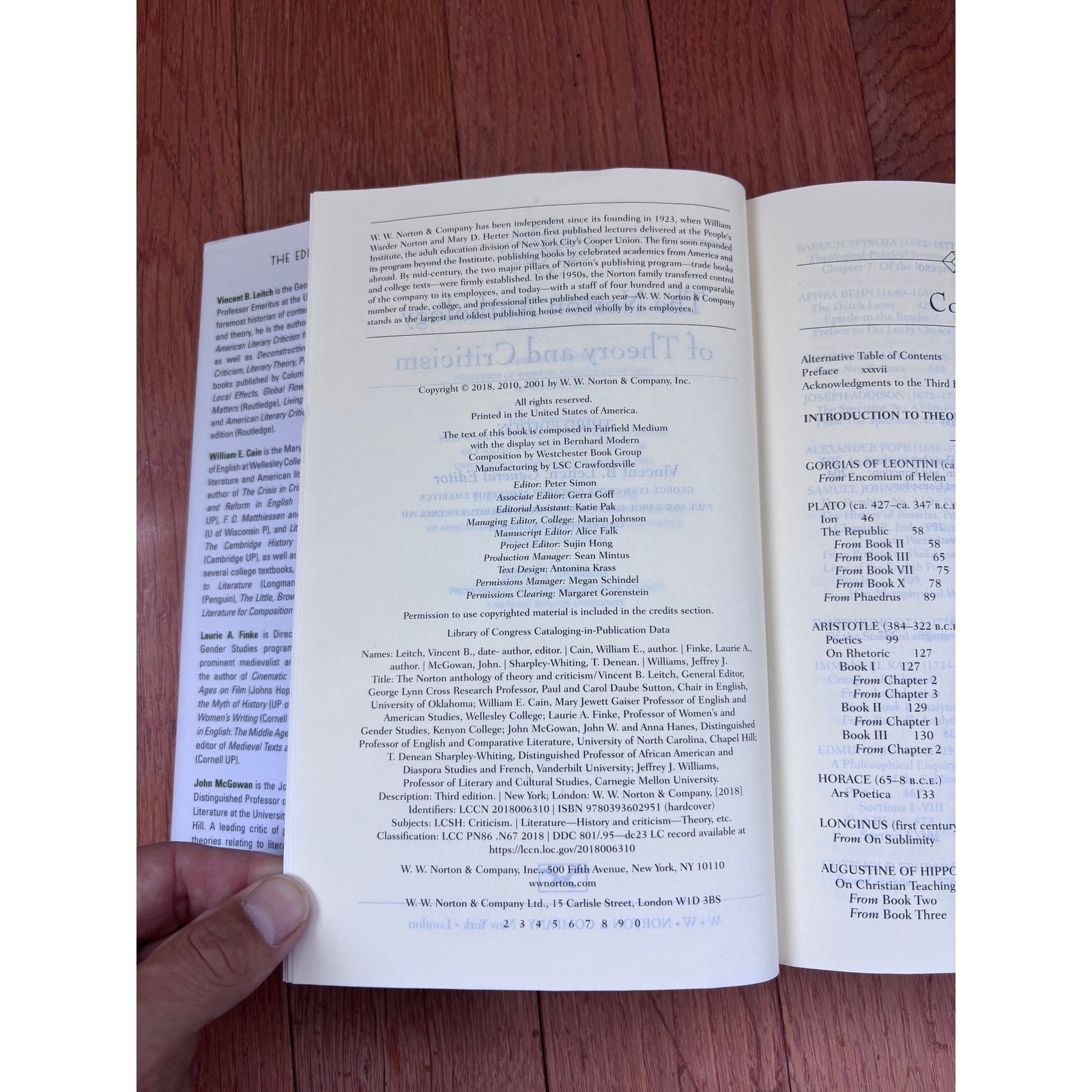 The Norton Anthology of Theory and Criticism Third Edition Vincent B Leitch