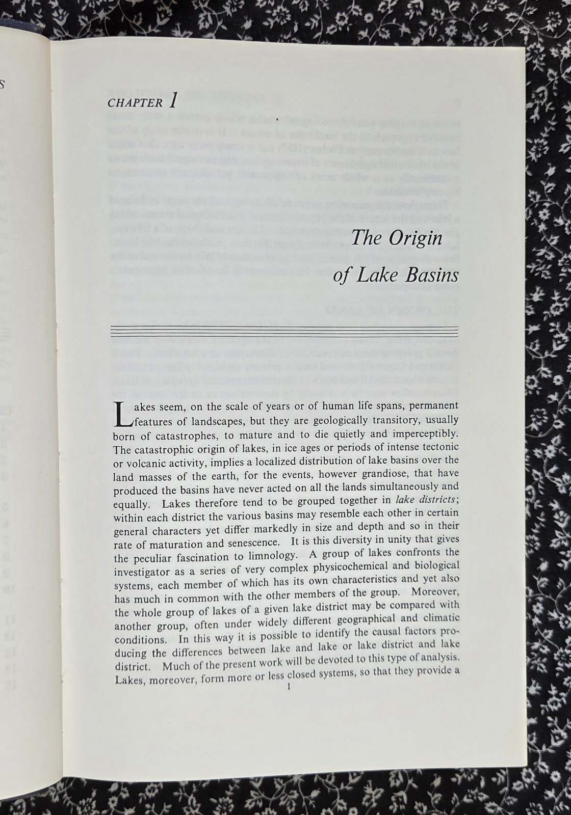 A Treatise on Limnology, Volume 1, G. Evelyn Hutchinson, 1957, HC