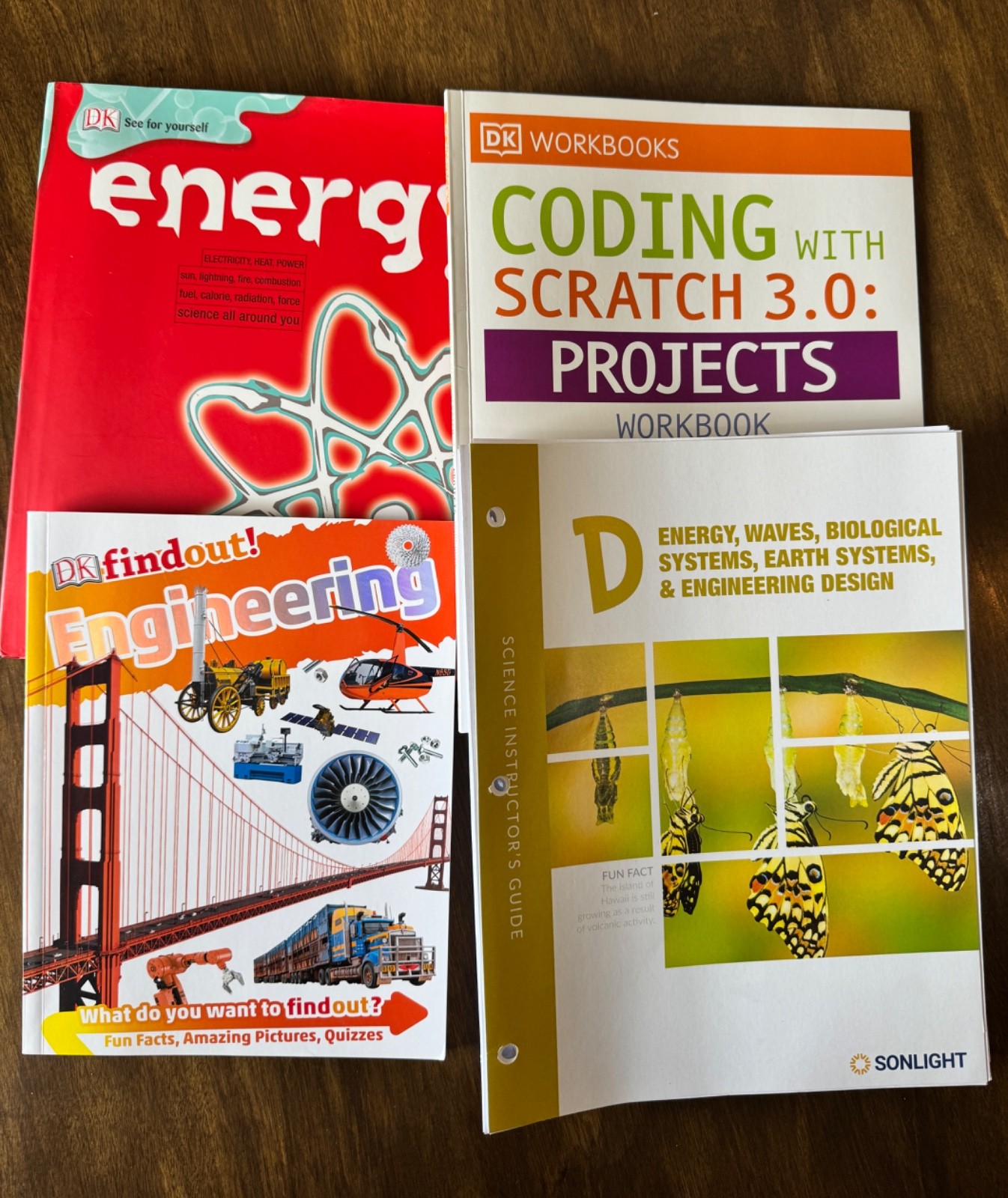 Sonlight Science D 5-Day Instructor Guide and books, newest version
