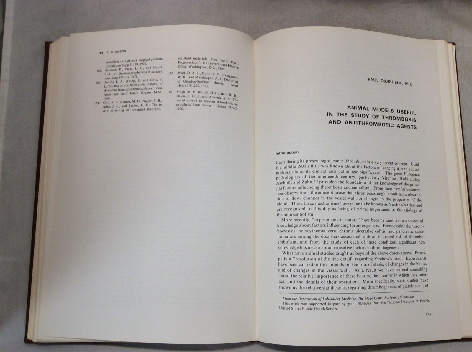 Progress in Hemostasis and Thrombosis 10 Volume Set 1970-1990 Rare Medical Set