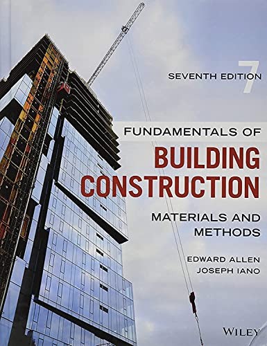Fundamentals of Building Construction: Materials and Methods Allen, Edward|I…