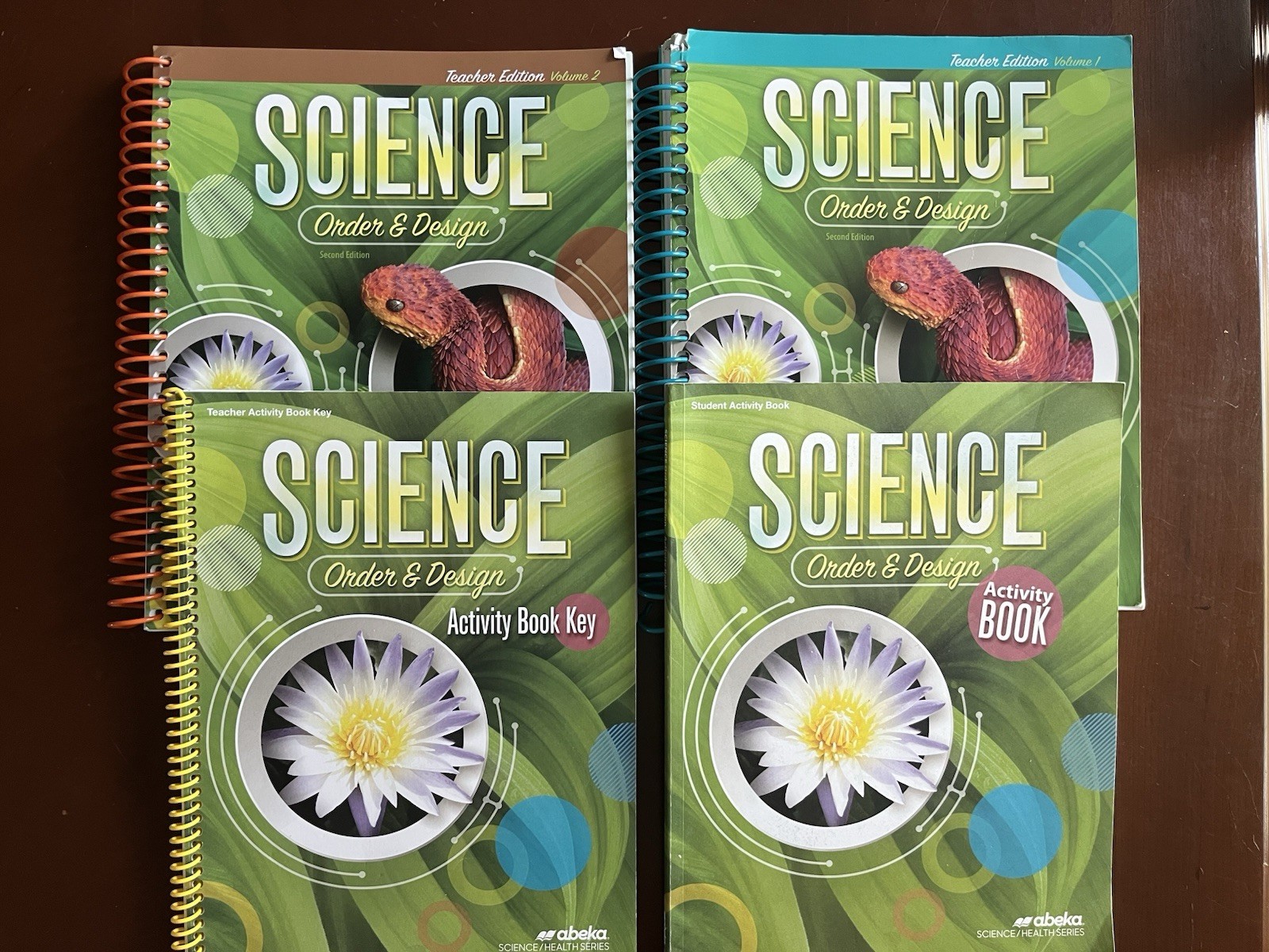 Abeka 7th grade Science Kit Teacher’s Edition Homeschool