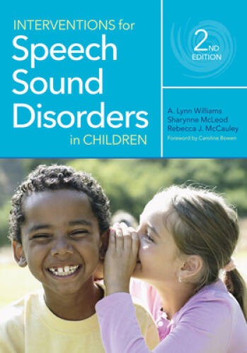 Interventions for Speech Sound Disorders in Children (CLI) – VERY GOOD