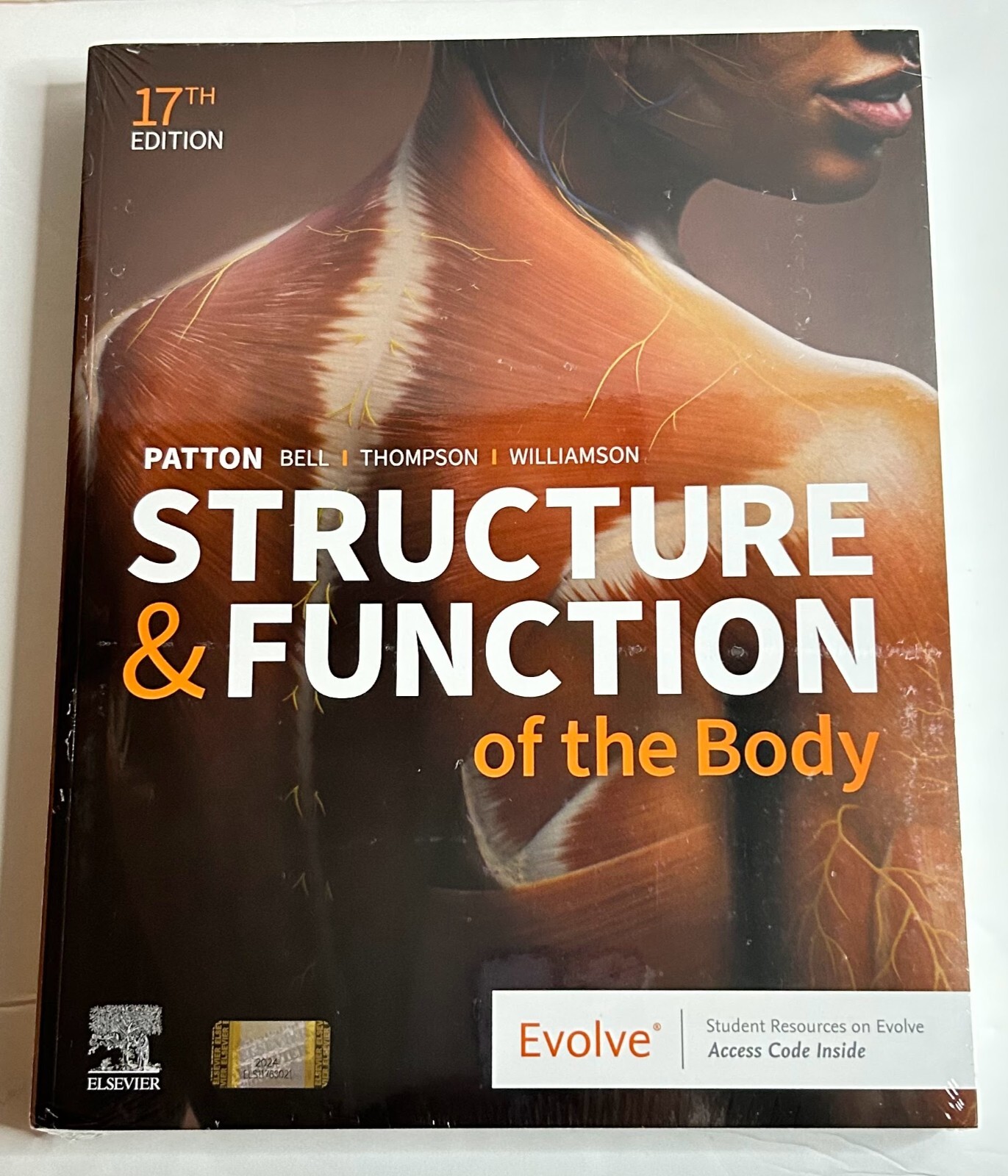 Structure & Function of the Body, 17th Edition, 2024, Softcover, Sealed, New
