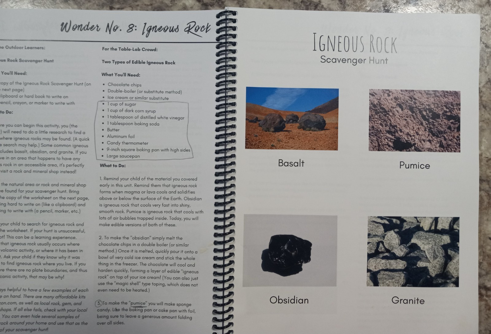Blossom & Root Science Year 1 Lab & Parent Guide Wonders of The Earth and Sky