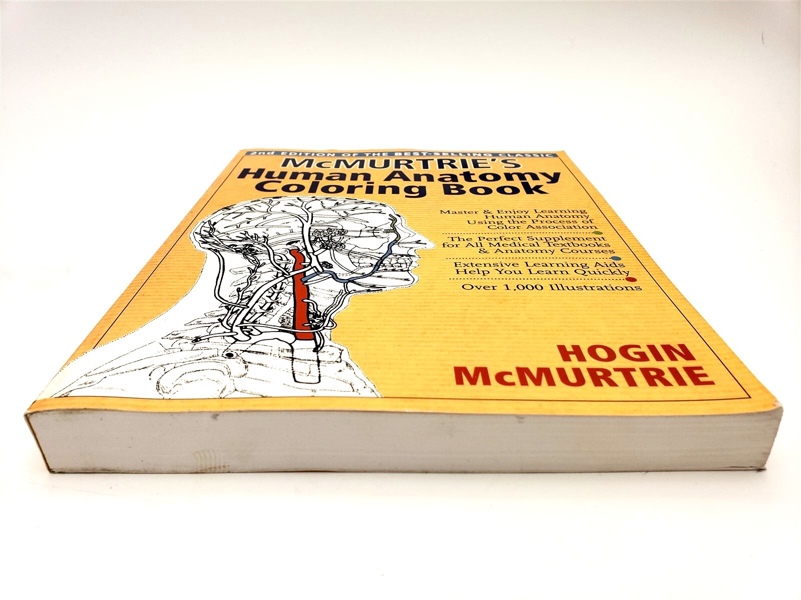 McMurtrie’s Human Anatomy Coloring Book – 2nd Edition