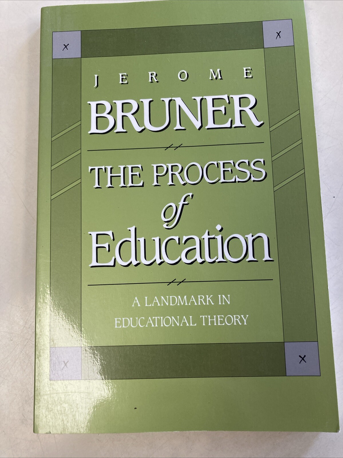 The Process of Education by Bruner, Jerome , paperback – Good