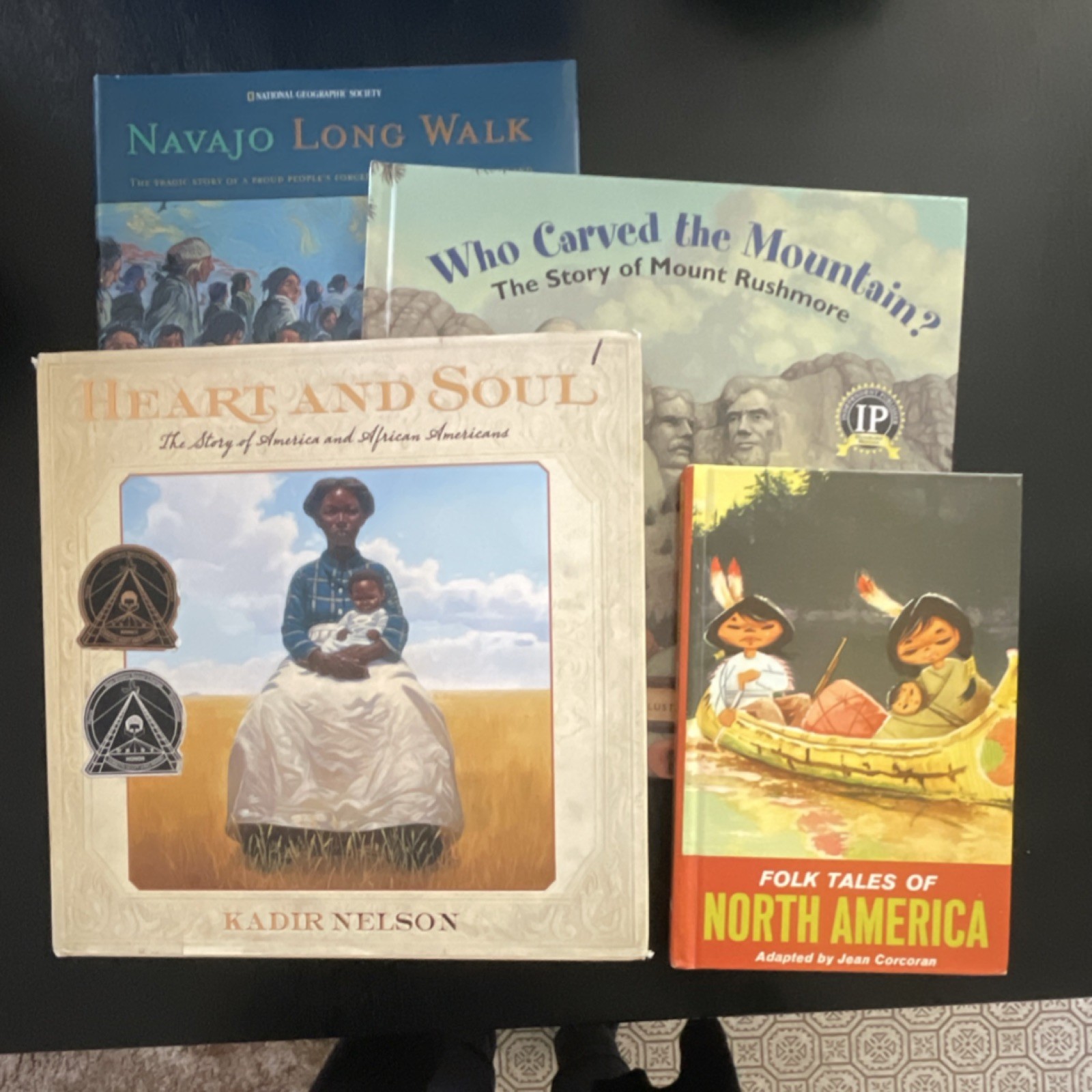 Illustrated Picture Book Set Hardcover History Ages 9-12 Nelson Corcoran