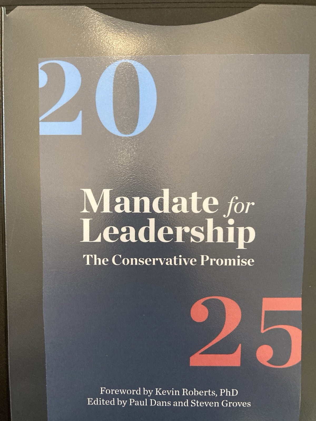 Project 2025 – Complete 922-Page Policy Blueprint