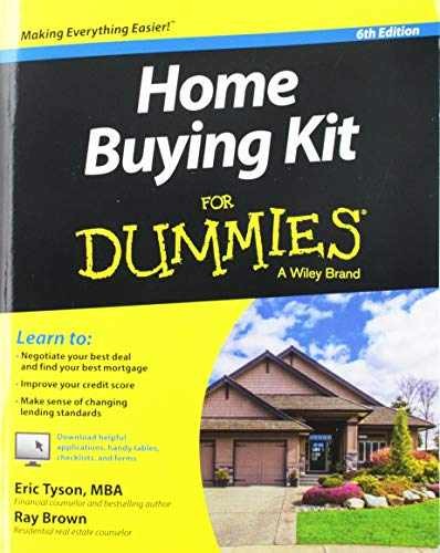 Home Buying Kit FD 6E (For Dummies) – Paperback, by Tyson Eric – Very Good x